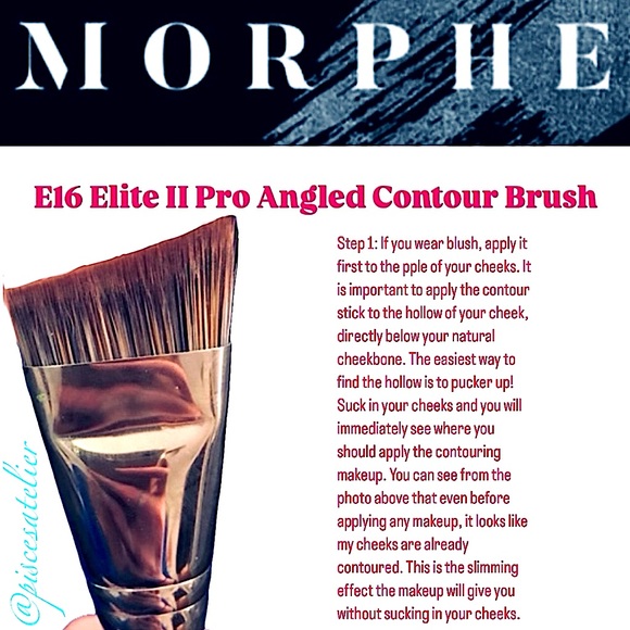 Morphe E16 Elite II Pro Angled Contour Brush - Picture 4 of 10